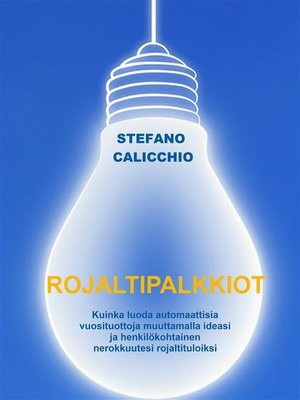 cover image of Rojaltipalkkiot